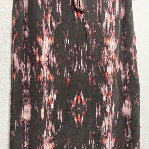 Cynthia Rowley Womens Dress Size 4 Purple V-Neck Silk Pullover Unlined Casual - Picture 13 of 14